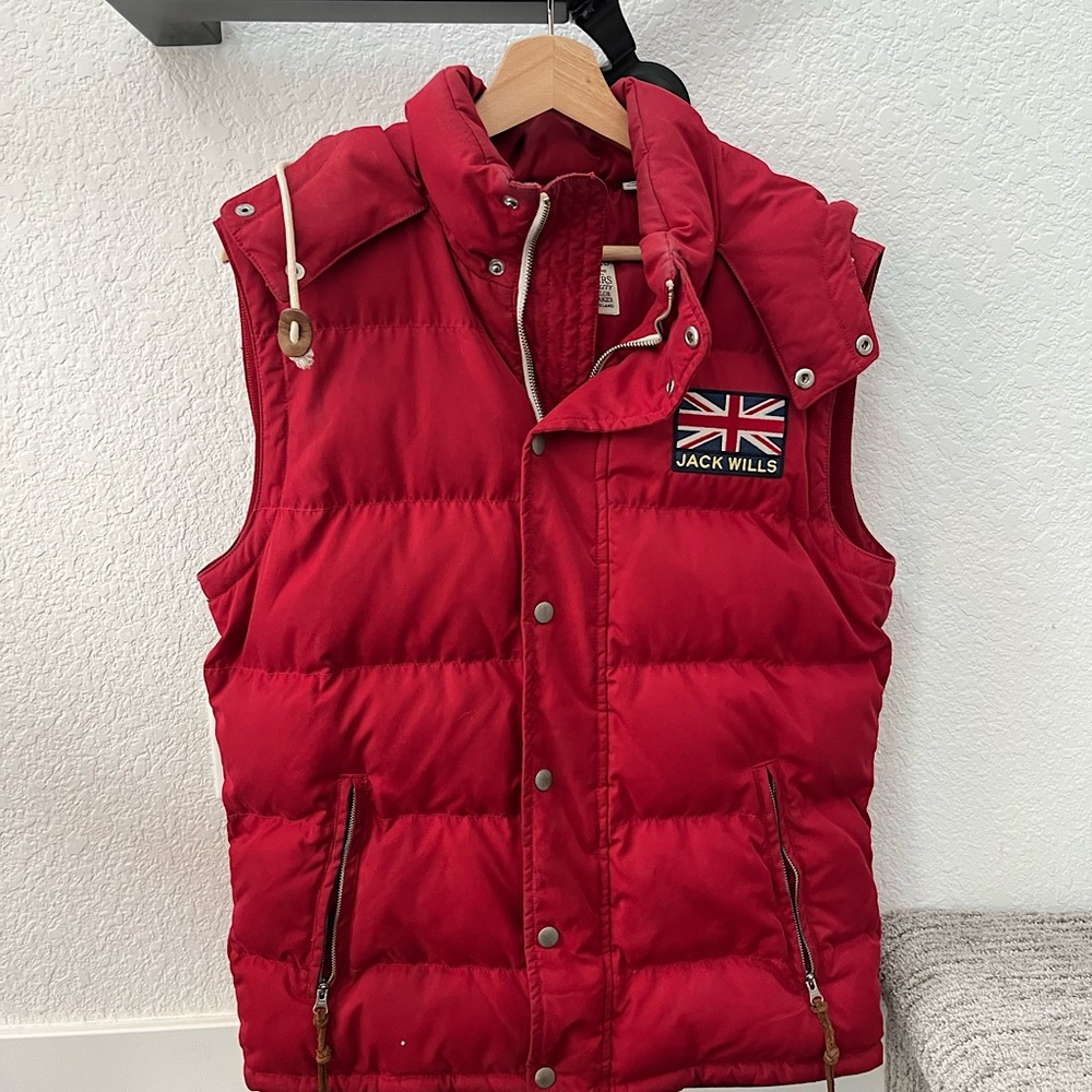 Jack Wills Men’s Vest. Size Medium.